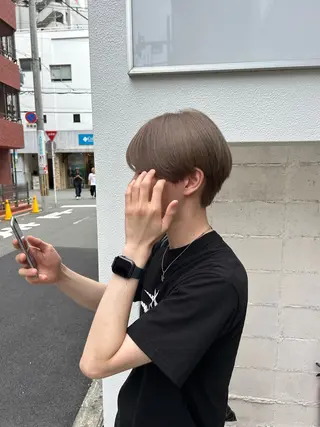 カラー メンズ ほのか/西大橋/ /堀江/四ツ橋のヘアスタイル