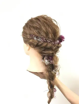 ヘアアレンジ 髪質改善/うる艶ヘア HARUNAのヘアスタイル