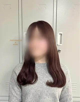 🎀韓国レイヤー/ 🫧暖色/暗髪カラーのヘアスタイル