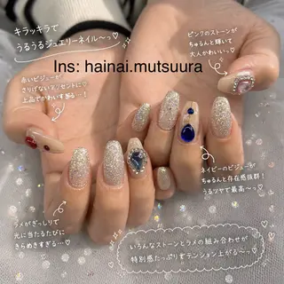 ネイル ハイネイル 自宅サロンのネイルデザイン