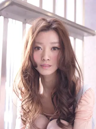 ロング 浜田 敦史のヘアスタイル