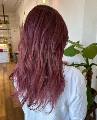 ロング カラー パーマ ヘアアレンジ メンズ キッズ ネイル 豊橋美容院 ソンリエのヘアスタイル