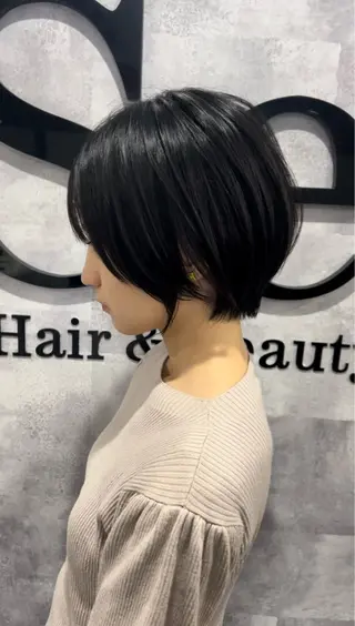 ショート レイヤーカット ✨藤原のヘアスタイル