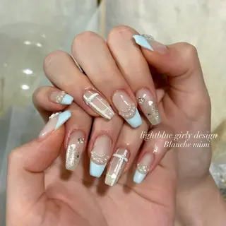 ネイル Blanche mimi.u_aのネイルデザイン