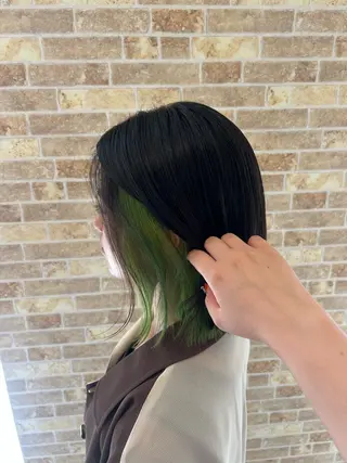 カラー 福田 実佑のヘアスタイル