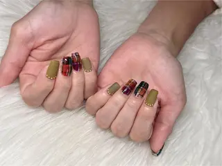 ネイル nail&eye Ariesのネイルデザイン