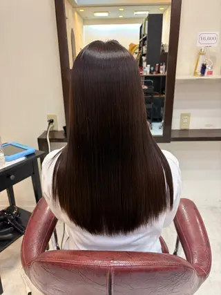 ロング カラー 吉岡 なみのヘアスタイル