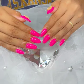 ネイル ハイビスカス ネイルサロンのネイルデザイン