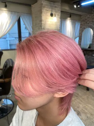 メンズ 🧸顔周りカット /透明感🎀のヘアスタイル