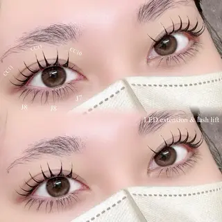 マツエク・マツパ EYELA仙台広瀬通店所属・EYELA 花音のマツエク・マツパデザイン