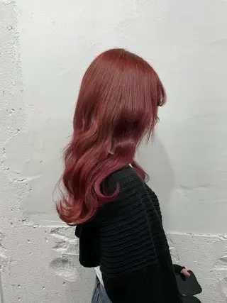 ロング カラー 🧡艶髪ちゅるん髪 🫧🧡YUKI❄️のヘアスタイル