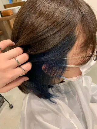 ミディアム カラー 🥀濱野 七海🥀のヘアスタイル