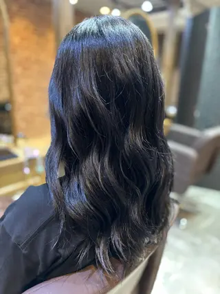 ロング カラー 高田 智幸のヘアスタイル