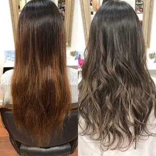 ロング 大石 健太のヘアスタイル