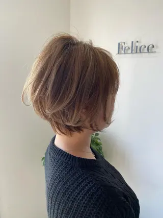 ショート 粕川 達哉のヘアスタイル