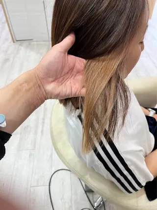 ミディアム カラー 伊藤 みずき /モデル様募集中！のヘアスタイル