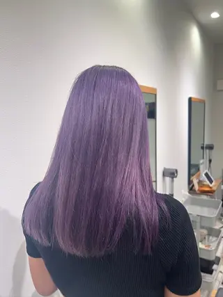 セミロング カラー Sun./山口市 Natsuのヘアスタイル