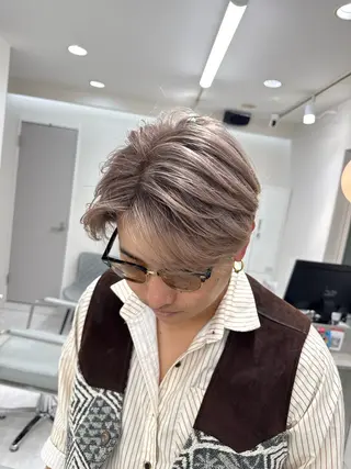 カラー メンズ 【バレイヤージュ】 🔥メンズRYUTAのヘアスタイル