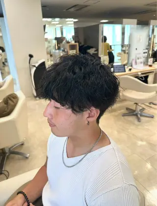 メンズ 艶髪 黄金比みくのヘアスタイル