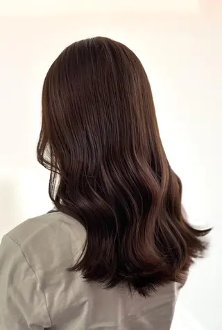 セミロング カラー Atem ☀️大町店のヘアスタイル