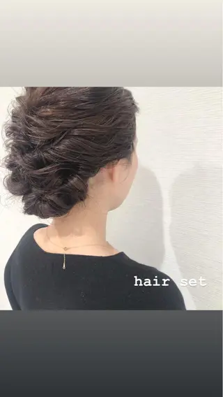 セミロング 赤阪 優奈のヘアスタイル