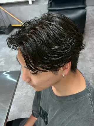 メンズ かさい せなのヘアスタイル