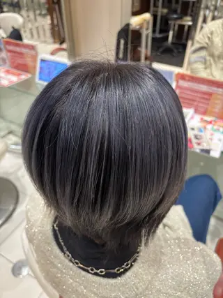 ミディアム カラー 金井 郁弥のヘアスタイル
