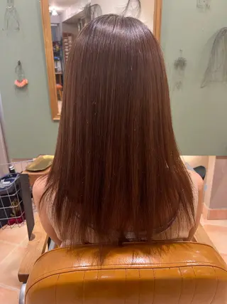 ロング クロサワ ヨーコのヘアスタイル