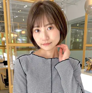 ショート FERIA かりんのヘアスタイル