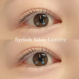 マツエク・マツパ Lumiére SAKURAのマツエク・マツパデザイン