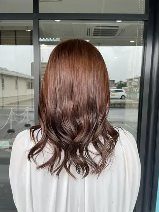 セミロング 佐々木 浩之のヘアスタイル