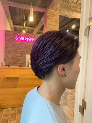 ショート カラー 吉田 聡一のヘアスタイル
