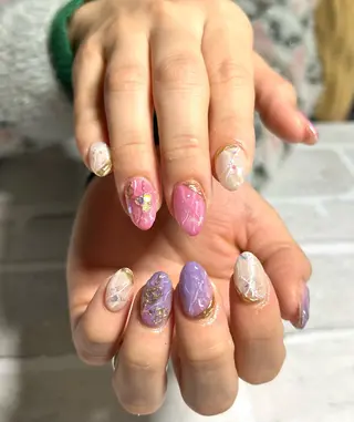 ショート 2DY NAIL SALONのネイルデザイン