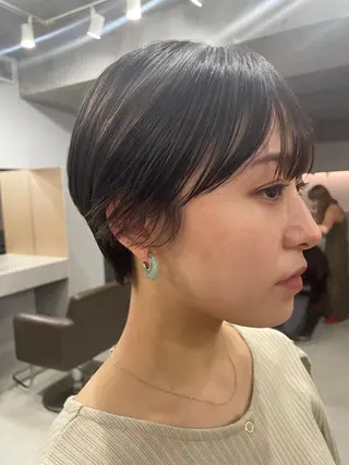 ショート 吉田一輝 外国人パーマのヘアスタイル