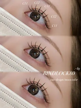 マツエク・マツパ CreBiA🎀 ayaのマツエク・マツパデザイン