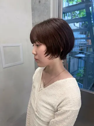 ショート 誰より丁寧なカット/ 小林輝/レイヤーのヘアスタイル