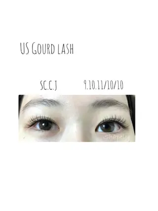 マツエク・マツパ Shapely シェイプリーのマツエク・マツパデザイン