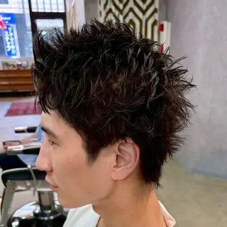 パーマ メンズ MENIN メンズ サロン　望月　涼太のヘアスタイル