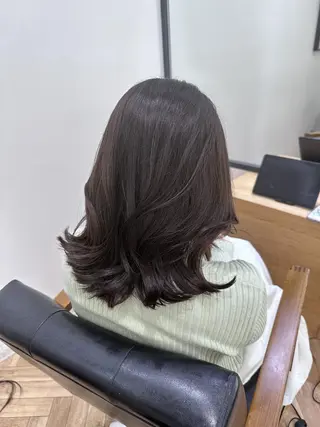 ミディアム カラー 🫧髪質改善🫧 神田紗来のヘアスタイル