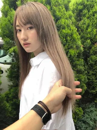 ロング カラー “ミニモ最高評価獲得 “代表"Kohei"のヘアスタイル