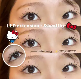 マツエク・マツパ 高技術/LED🔦 マツエク🦋/RANのマツエク・マツパデザイン