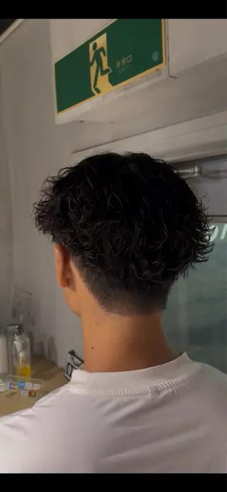 パーマ メンズ 川越ハイトーン🧸 Yumaのヘアスタイル