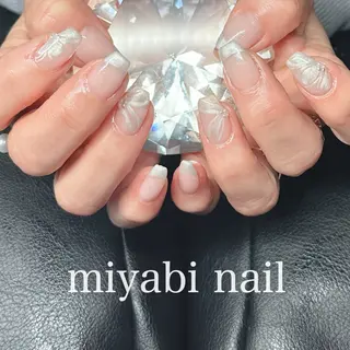 ネイル miyabi nail 桂川駅近くのネイルデザイン