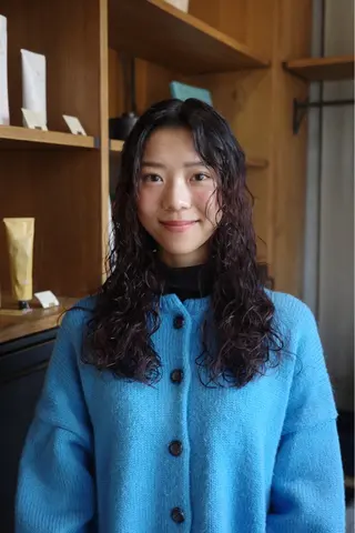ロング パーマ NERO HAIR SALON所属・皆川 舜のヘアスタイル