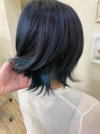 カラー SALOWIN栄 高須大貴のヘアスタイル
