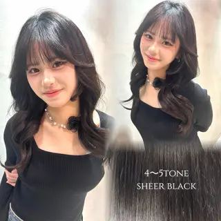 ロング Reve by lond所属・韓国レイヤー／艶髪 ／縮毛矯正／笑  璃のヘアスタイル