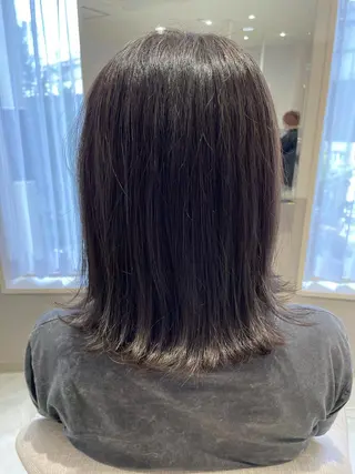 ミディアム 髪質改善お任せ ください♪ひとみのヘアスタイル