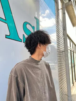 パーマ メンズ メンズ似合わせ特化/ 縮毛矯正/佐野友尉のヘアスタイル