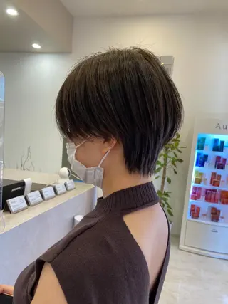 ショート カラー 廣庭 勇人のヘアスタイル