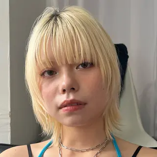 ショート ハイトーン指名No. 1/レイヤー/みさきのヘアスタイル